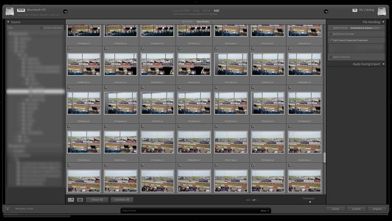 Recovered images appearing again in Lightroom